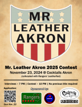 2024 mr leather akron 2025 contest